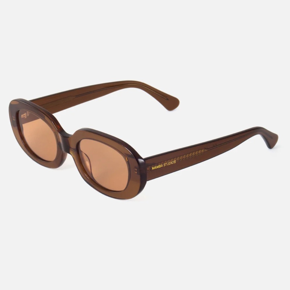 Mamba Studios Essaouira Brown Sunglasses, Sold Out on Website, worn once!
